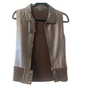 BCBG Moto Vest